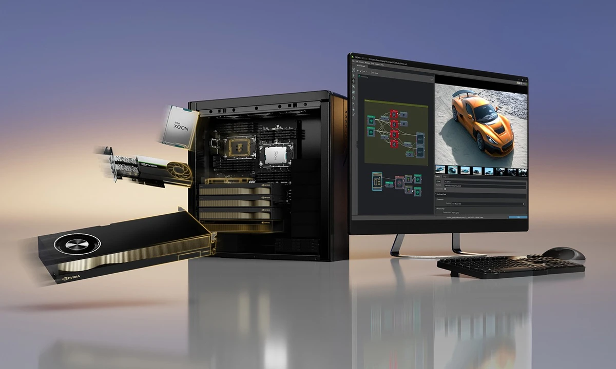 máy trạm ai workstation nvidia