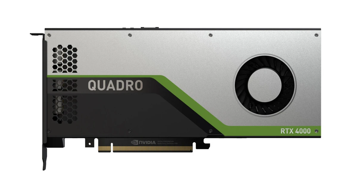 nvidia quiadro rtx 4000